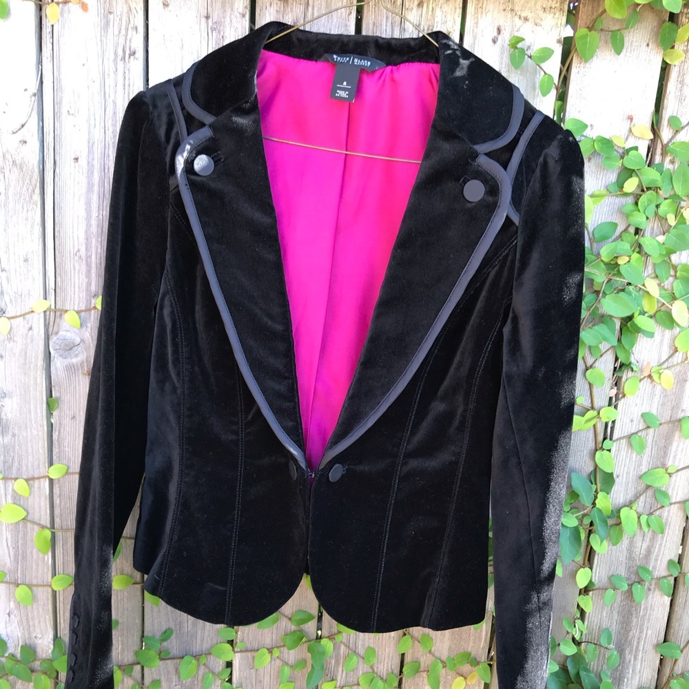 WHITE House BLACK Market Black Jacket Sz 4